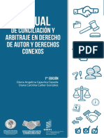 Manual de Conciliación y Arbitraje en Derecho de Autor y Derechos Conexos