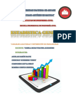 Variables Aleatorias y Distribución de Probabilidad PDF