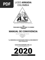 Manual de Convivencia Arkadia PDF