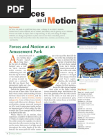 Forces Otion: Forces and Motion at An Amusement Park