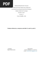 Establecer Diferencias y Semejanzas Entre Web 1.0, Web 2.0 y Web 3.0 - GDT