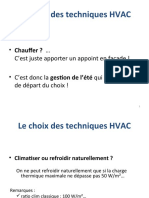 Le Choix Des Techniques HVAC