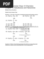 NCERT Exemplar Class 12 Chemistry Chapter 10 Haloalkanes and Haloarenes PDF