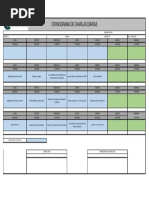 Formato Cronograma de Charlas Consec-A