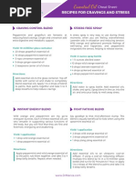 DrMariza Essential Oil Cheat Sheet Cravings