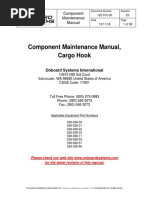 Component Maintenance Manual, Cargo Hook