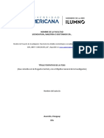 A05 Modelo Proyecto de Investigacion Ua