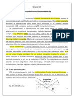 Characterization of Nanomaterials - Ch3-Student 2020 PDF