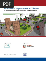 Intersection Improvement in Udaipur-A Demonstration of Passive Junction Design Solutions