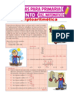 Ejercicios de Criptoaritmética para Quinto de Primaria