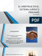 El Arbitraje en El Sistema Juridico Peruano