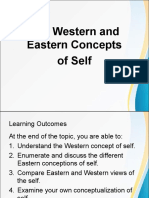 The Western and Eastern Concepts of Self