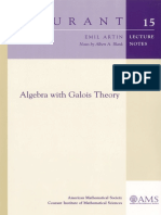 (Courant Lecture Notes) Emil Artin - Algebra With Galois Theory-American Mathematical Society (2007) PDF