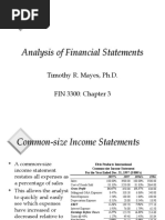 Analysis of Financial Statements