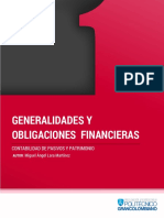 Generalidades y Obligaciones Financieras PDF