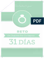 Reto de Oracion Por Tu Esposo 31 Dias PDF