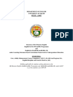 03092019-ENG-Final Draft Syllabus of B.A (Hons) English - Core Papers 1 and 2 - Post Oversight Committee (23 August, 2019) PDF