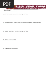 Examen de Religión