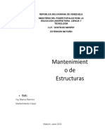 Trabajo de Mantenimiento de Estructuras