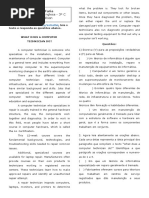 Leitura e Interpretação de Texto 3º C - 10-06