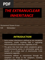 Extra Nuclear Inheritance