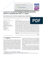 Innovative Concepts For Hydrogen Production Processes Based On Coal Gasification With CO Capture