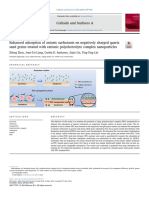 Enhanced Adsorption of Anionic Surfactants On Negatively Charged Quartz Sand Grains Treated With Cationic Polyelectrolyte Complex Nanoparticles