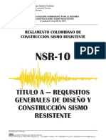 Título A - NSR-10 - Actualizada Con El Decreto 340 Del 2012 PDF