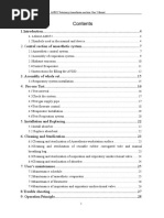 Beijing Eternity AM852 Veterinary Anaesthesia Machine - User Manual