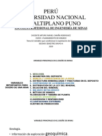 Tema 02 Variables Que Acondicionan La Explotación de Minas