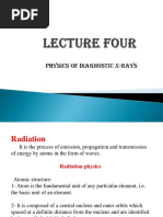 4th Lecture Physics of Diagnostic X-Ray