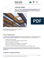 Design of Beams in Composite Bridges