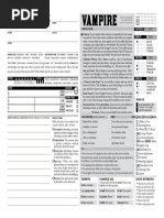 Blades in The Dark: Vampire Playbook