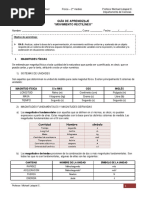 Física Movimiento Rectilineo 2MA y 2MB