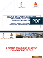 Charla de Capacitacion Sobre Seguridad en Plantas Envasadoras de GLP PDF