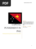 Capital Punishment in PNG