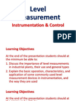 Level Measurement PDF