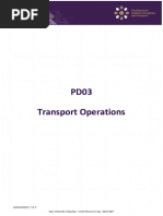 PD03 Transport Operations PDF