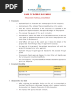 Procedure For Full Occupancy