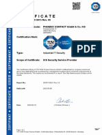 Certificate: No. IITS1 029429 0015 Rev. 00 Holder of Certificate: Phoenix Contact GMBH & Co. KG