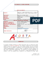 Memoria Estructural Muro de Contención