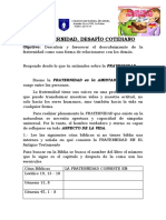 La Fraternidad, Desafío Cotidiano