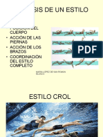 Análisis de Un Estilo - Crol