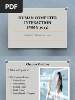 Chapter 2 (Human As Users)