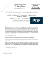 A Study On Structural Performance of End-Reinforced Steelbeam System