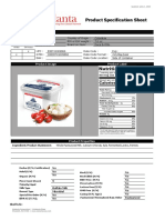 Product Specification Sheet - Mozz Ciliegine