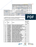 Formato de Informe y Fichas Pedagógicas