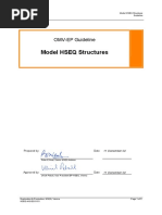 Model HSEQ Structures: OMV-EP Guideline