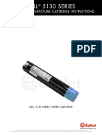 Dell 5130 SERIES: Easy To Remanufacture Cartridge Instructions