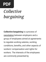 Collective Bargaining - Wikipedia PDF